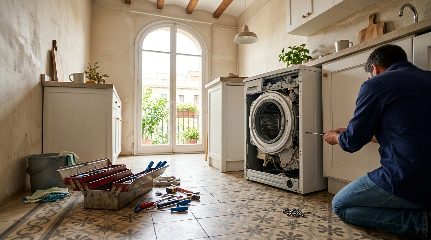 Reparación de electrodomésticos a domicilio en Barcelona: ¿compensa?